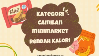 Kategori Camilan Minimarket Rendah Kalori. (Sumber Gambar: Pasundan Ekspres/Canva)
