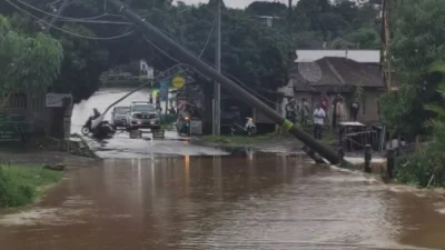 Bencana banjir di Semarang. (Sumber Foto: Beritasatu.com/Hanes Walda Mufti Utomo)