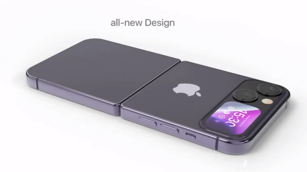 Bocoran Terbaru Desain iPhone Lipat Mirip Galaxy Z Flip?