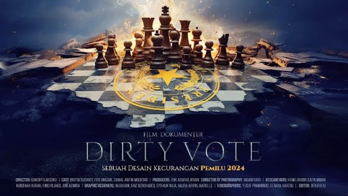 Respon TKN dan TPN Terkait Film Dirty Vote 2024, TKN: Dirty Vote Bernada Fitnah (Image From: Thumbnail YouTube/Dirty Vote)