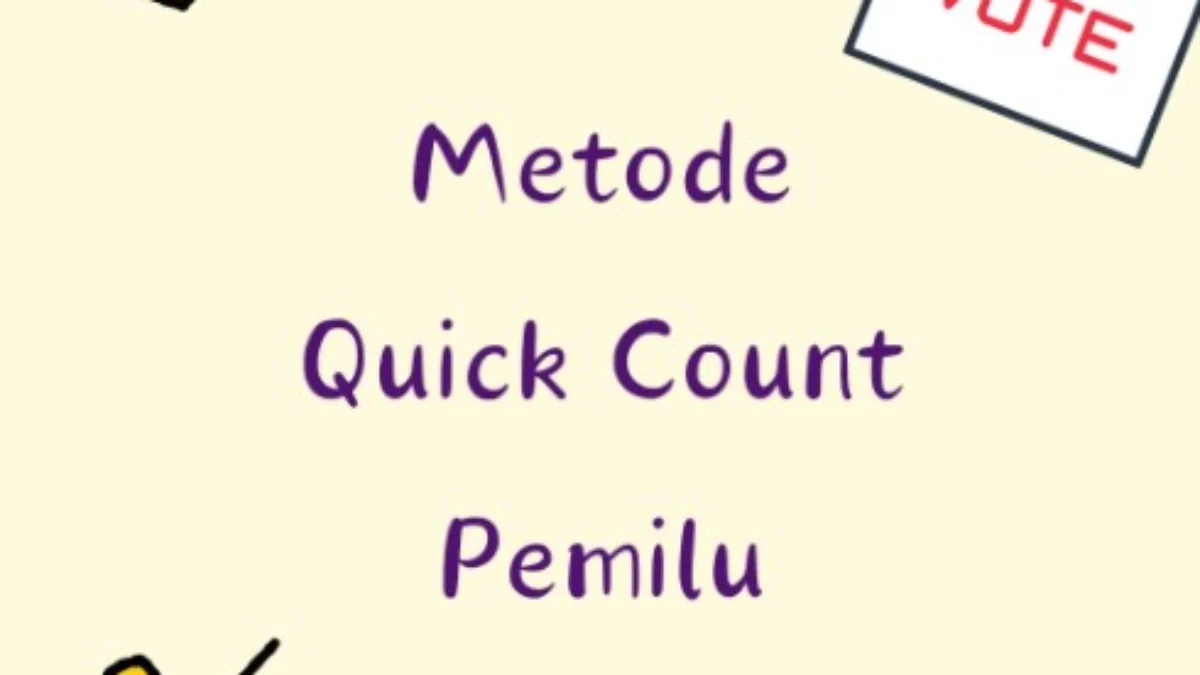 Perhitungan Suara Melalui Metode Quick Count. (Sumber Gambar: Pasundan Ekspres/Canva)