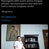 Puan Maharani Mengunggah Kutipan Soekarno di Akun X-nya. (Sumber Gambar: Tangkapan Layar Akun X @puanmaharani_ri)