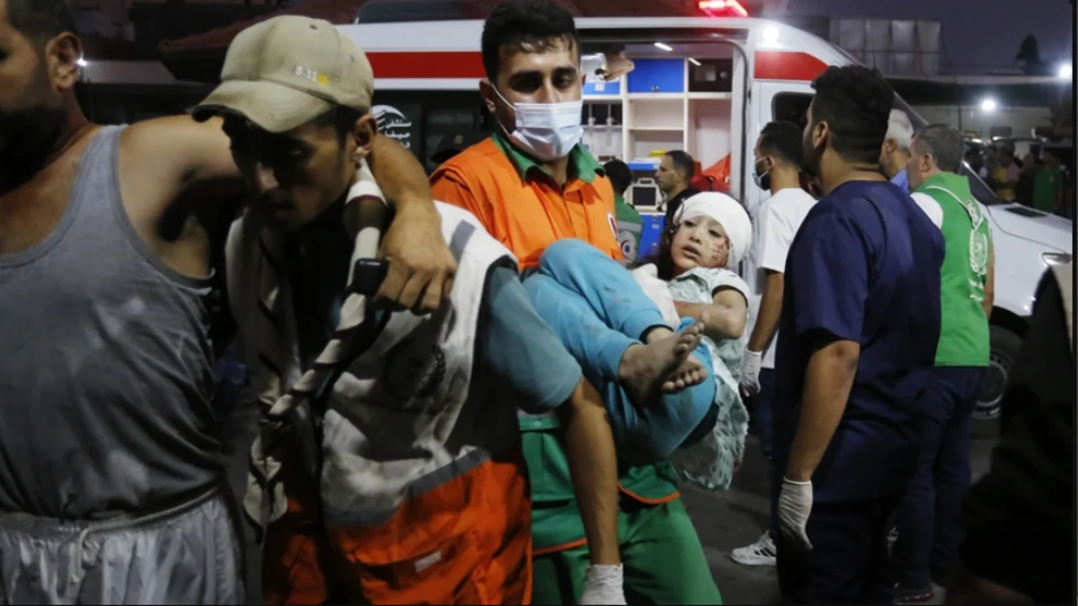 WHO Ungkap Sistem Kesehatan di Gaza Sangat Kritis, Minimnya Fasilitas Kesehatan dan Rumah Sakit (Image From: Anadolu Ajansı)