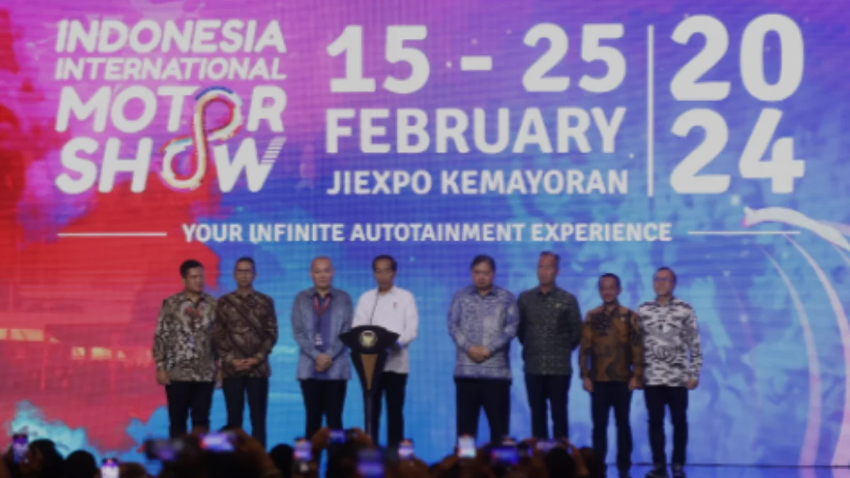 Presiden Jokowi Buka IIMS 2024: Kendaraan Listrik Masa Depan Otomotif Indonesia