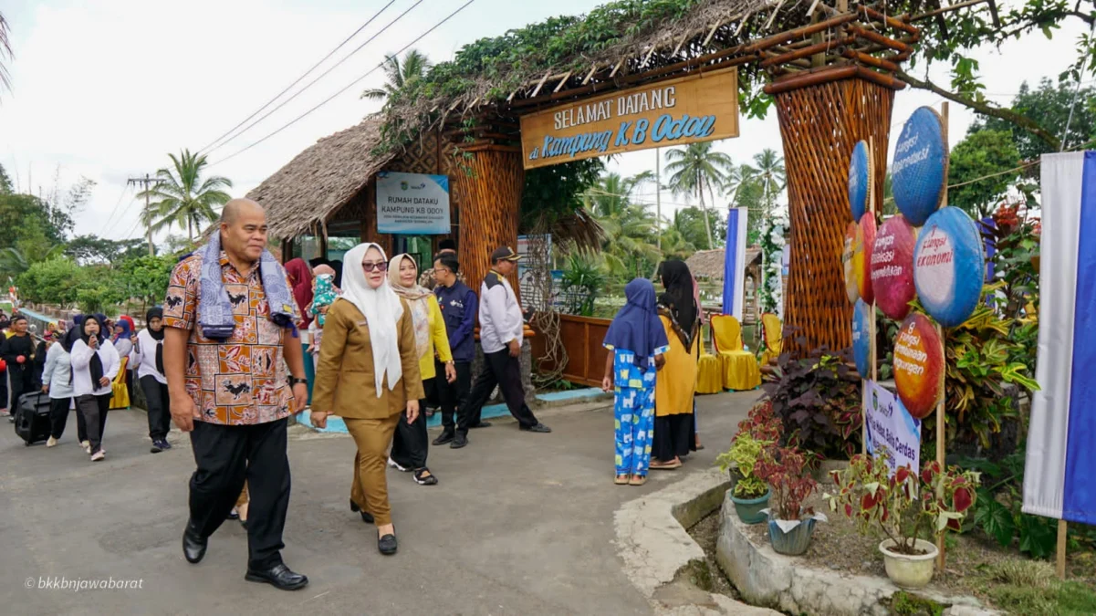 BKKBN Jawa Barat Gelar Safari Ramadan di Kampung KB Odoy Tasikmalaya