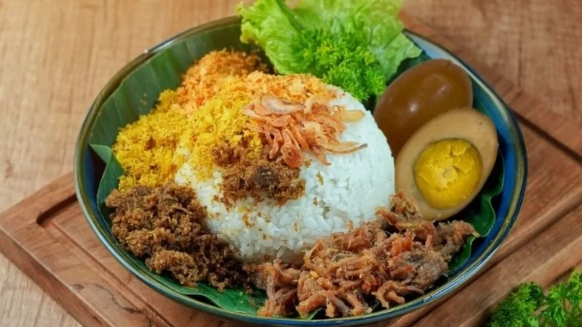 Resep Nasi Krawu khas Gresik. (Sumber Gambar: Tokopedia/Lamya Taste)