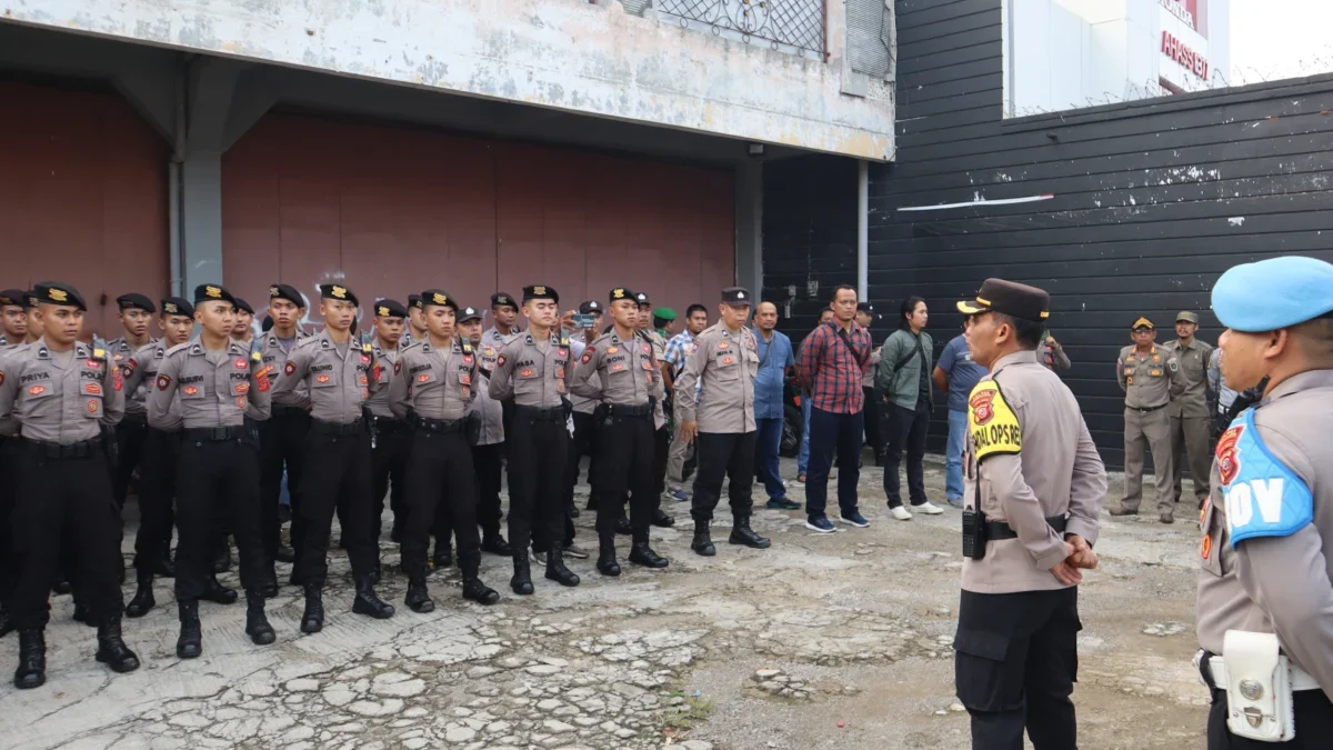Polres Purwakarta Kawal Eksekusi Lahan dan Bangunan Hasil Putusan Pengadilan Negeri