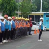 PLN UP3 Purwakarta Menggelar Apel Siaga Kelistrikan Guna Memastikan Kehandalan Listrik Selama Perayaan Idul Fi