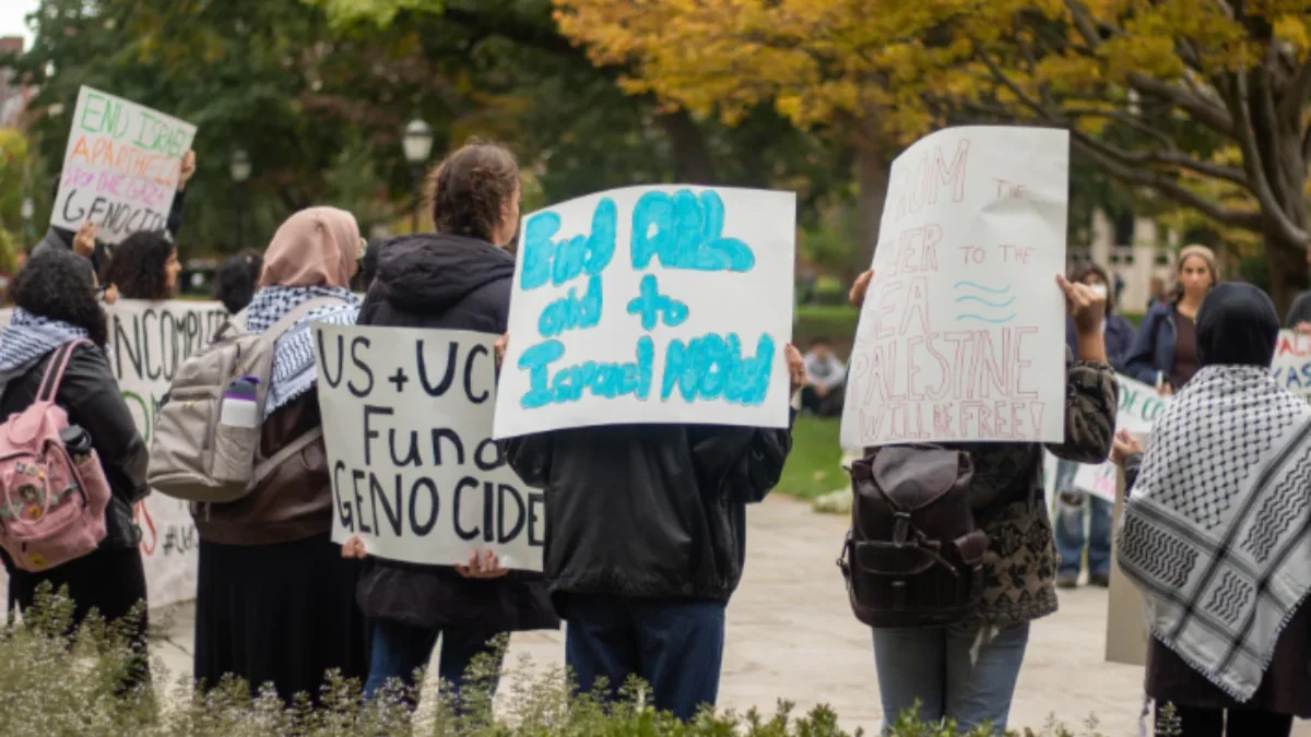 Perguruan Tinggi Ternama di AS melakukan Protes, Menentang Perang di Gaza
