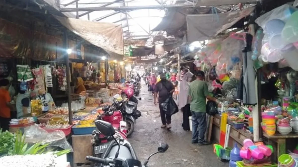 Pasar Inpres Sumedang. (Sumber Ilustrasi Foto: Suhaya/Sumedang Ekspres)