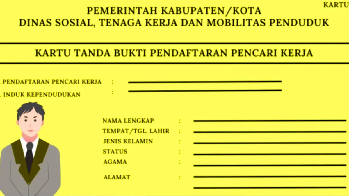 Syarat dan Cara Membuat Kartu Kuning (AK1) di Indonesia 2024