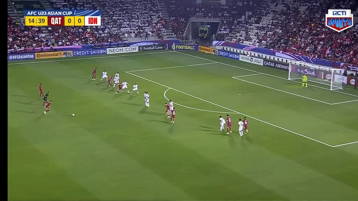 Timnas Indonesia U-23 Gagal di Hadapan Qatar, Takluk dengan Skor 2-0