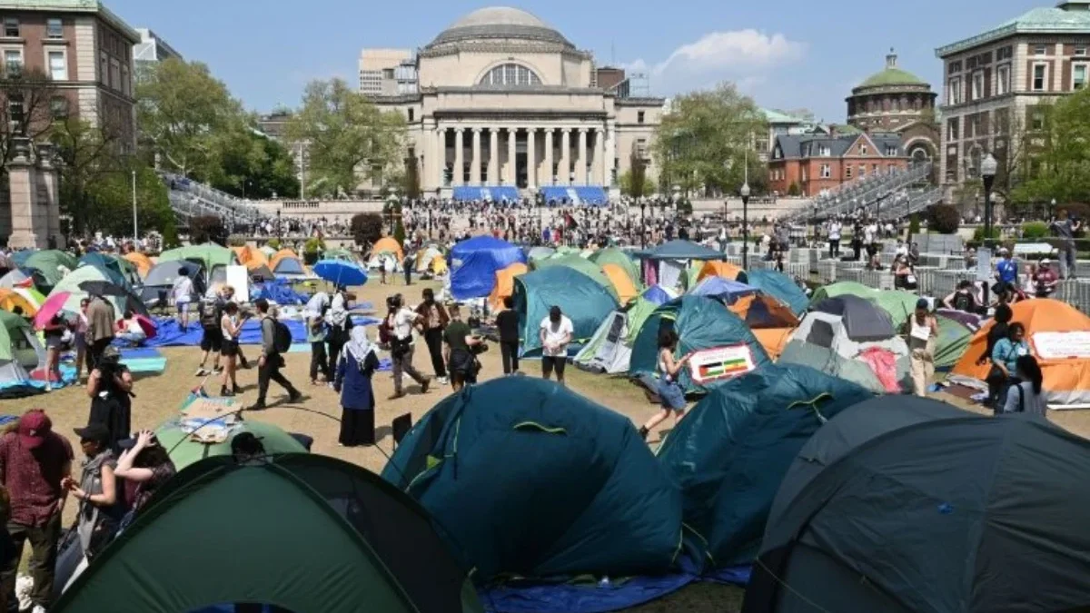 Columbia University Batalkan Acara Wisuda. (Sumber Foto: www.upi.com)